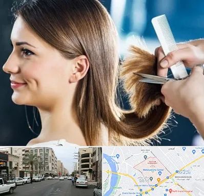 آرایشگاه کوتاهی مو در زیتون کارمندی اهواز