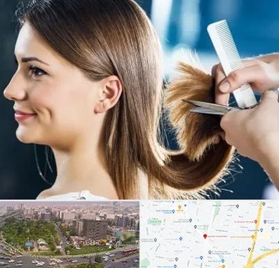 آرایشگاه کوتاهی مو در آیت الله کاشانی