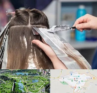 آرایشگاه رنگ مو در بجنورد