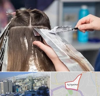 آرایشگاه رنگ مو در محمودیه