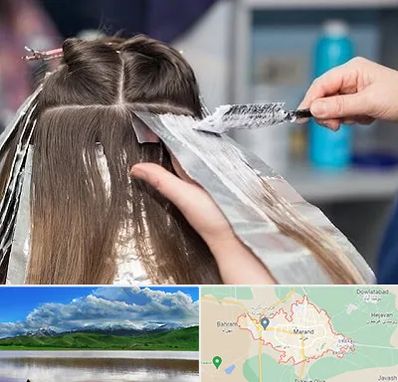 آرایشگاه رنگ مو در مرند