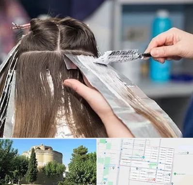 آرایشگاه رنگ مو در مرداویج اصفهان