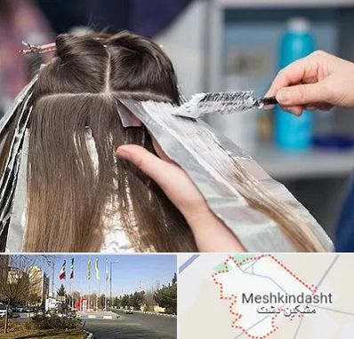 آرایشگاه رنگ مو در مشکین دشت