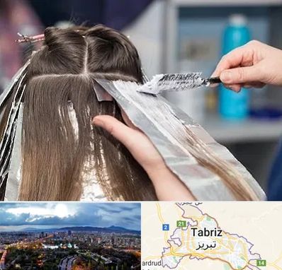 آرایشگاه رنگ مو در تبریز