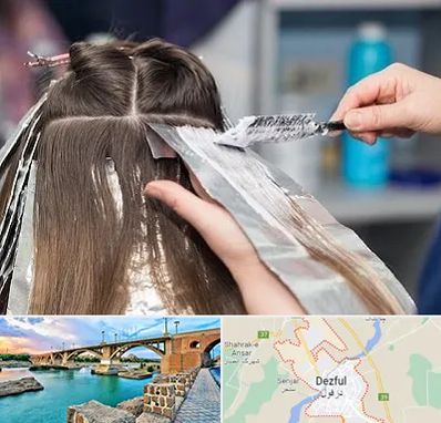 آرایشگاه رنگ مو در دزفول