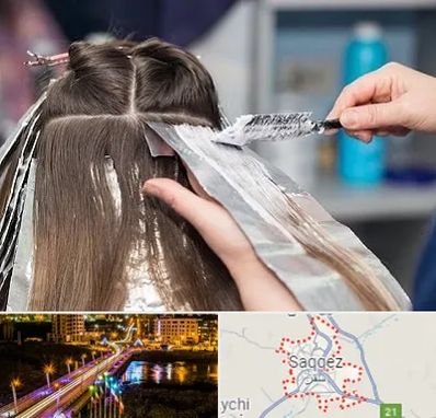 آرایشگاه رنگ مو در سقز