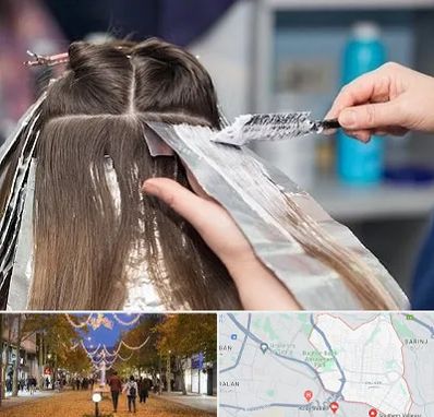 آرایشگاه رنگ مو در ولیعصر ارومیه