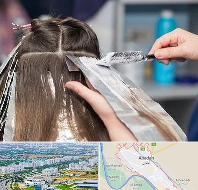 آرایشگاه رنگ مو در آبادان