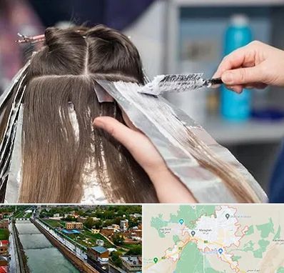 آرایشگاه رنگ مو در مراغه