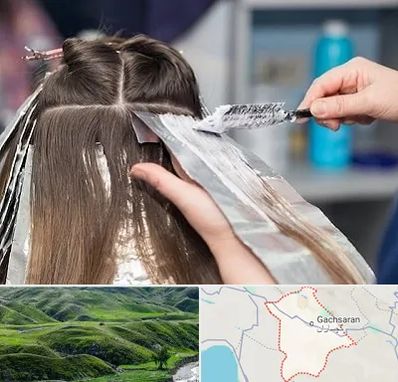آرایشگاه رنگ مو در گچساران