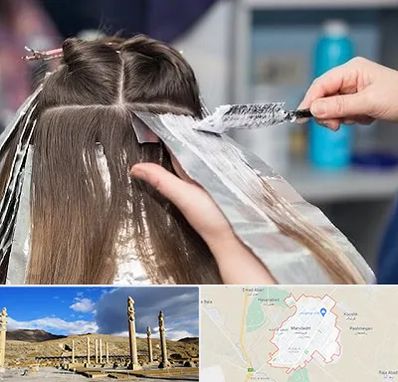 آرایشگاه رنگ مو در مرودشت