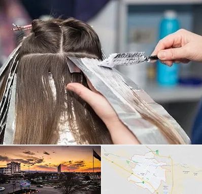 آرایشگاه رنگ مو در قوچان