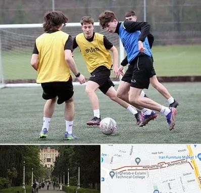 باشگاه فوتبال در بلوار معلم رشت