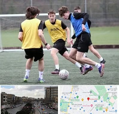 باشگاه فوتبال در بلوار فردوسی مشهد