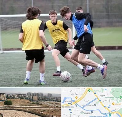 باشگاه فوتبال در کوی وحدت شیراز