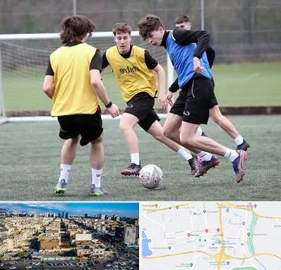 باشگاه فوتبال در شهرک راه آهن