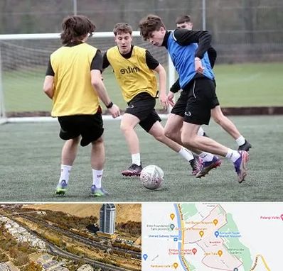 باشگاه فوتبال در خیابان نیایش شیراز