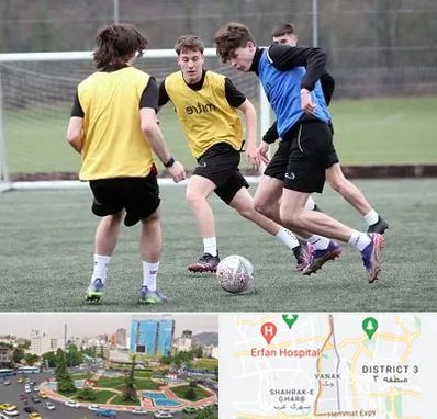 باشگاه فوتبال در ونک تهران