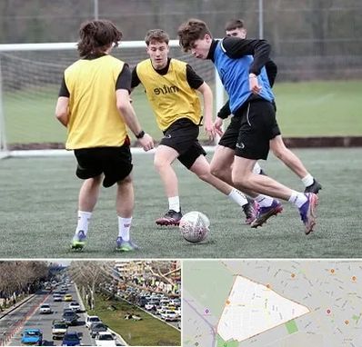 باشگاه فوتبال در احمدآباد مشهد