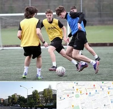 باشگاه فوتبال در میدان کاج