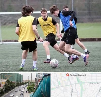 باشگاه فوتبال در بلوار فرحزادی