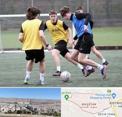باشگاه فوتبال در شهرک گلستان شیراز