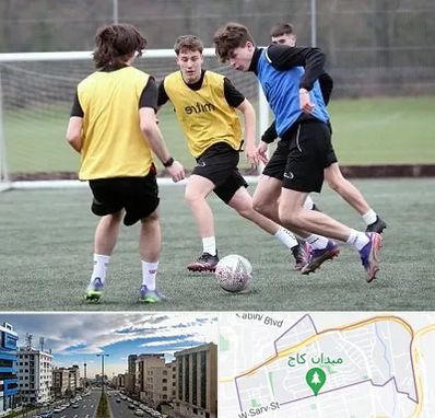 باشگاه فوتبال در سعادت آباد تهران
