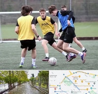 باشگاه فوتبال در خیابان ارم شیراز