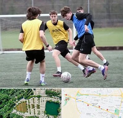 باشگاه فوتبال در وکیل آباد مشهد