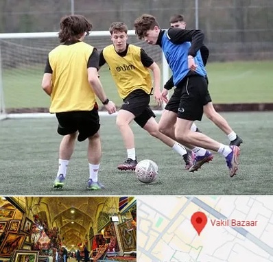 باشگاه فوتبال در بازار وکیل شیراز