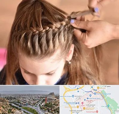 بافت مو در معالی آباد شیراز