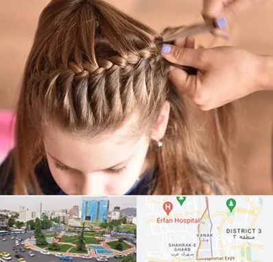 بافت مو در ونک 