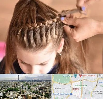 بافت مو در گیشا 