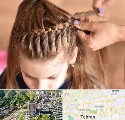 بافت مو در شمال تهران 