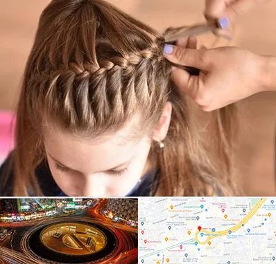 بافت مو در میدان ولیعصر