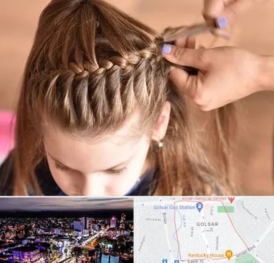 بافت مو در گلسار رشت 