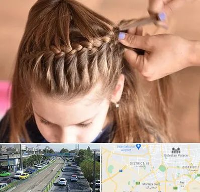 بافت مو در جنوب تهران 