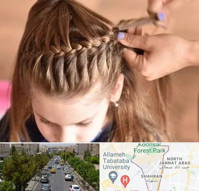 بافت مو در شهران 