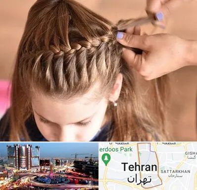 بافت مو در صادقیه 