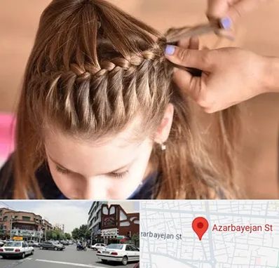 بافت مو در خیابان آذربایجان