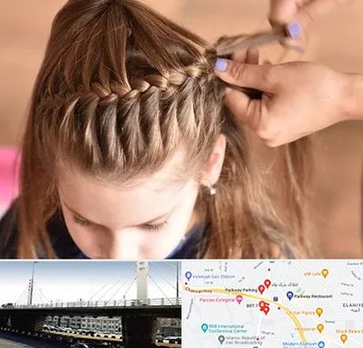 بافت مو در پارک وی 