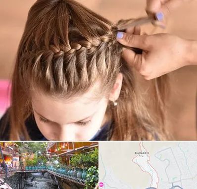 بافت مو در درکه