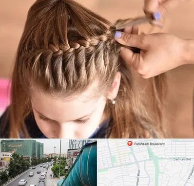 بافت مو در بلوار فرحزادی