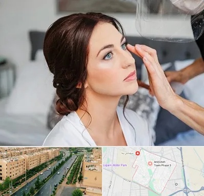 آرایشگاه عروس در فاز سه اندیشه