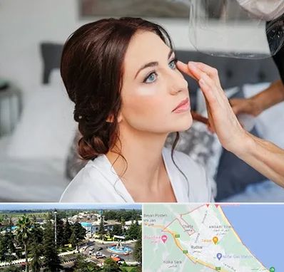 آرایشگاه عروس در رودسر