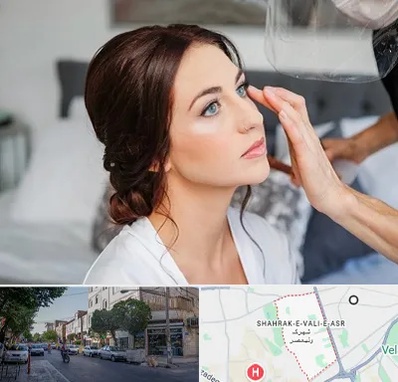 آرایشگاه عروس در شهرک ولیعصر