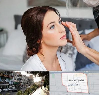 آرایشگاه عروس در خیابان جمالزاده