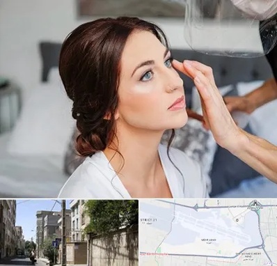 آرایشگاه عروس در مهرآباد