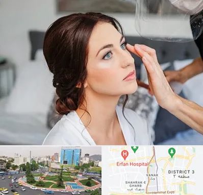 آرایشگاه عروس در ونک 