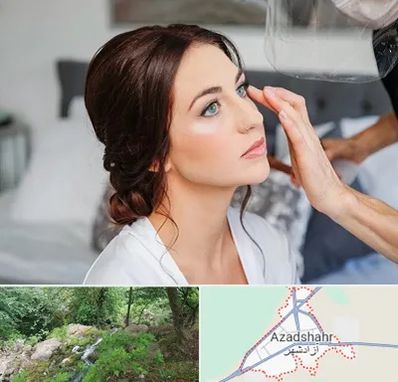 آرایشگاه عروس در آزادشهر
